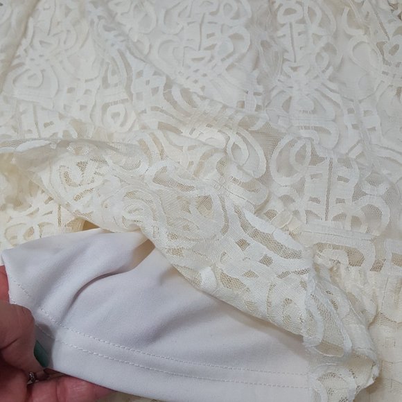 NWT American Rag Cie Women´s Ivory Dress, Size XS - Picture 12 of 16